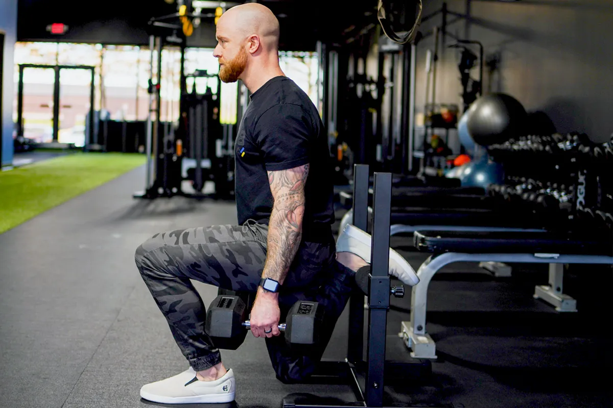 bulgarian split squat