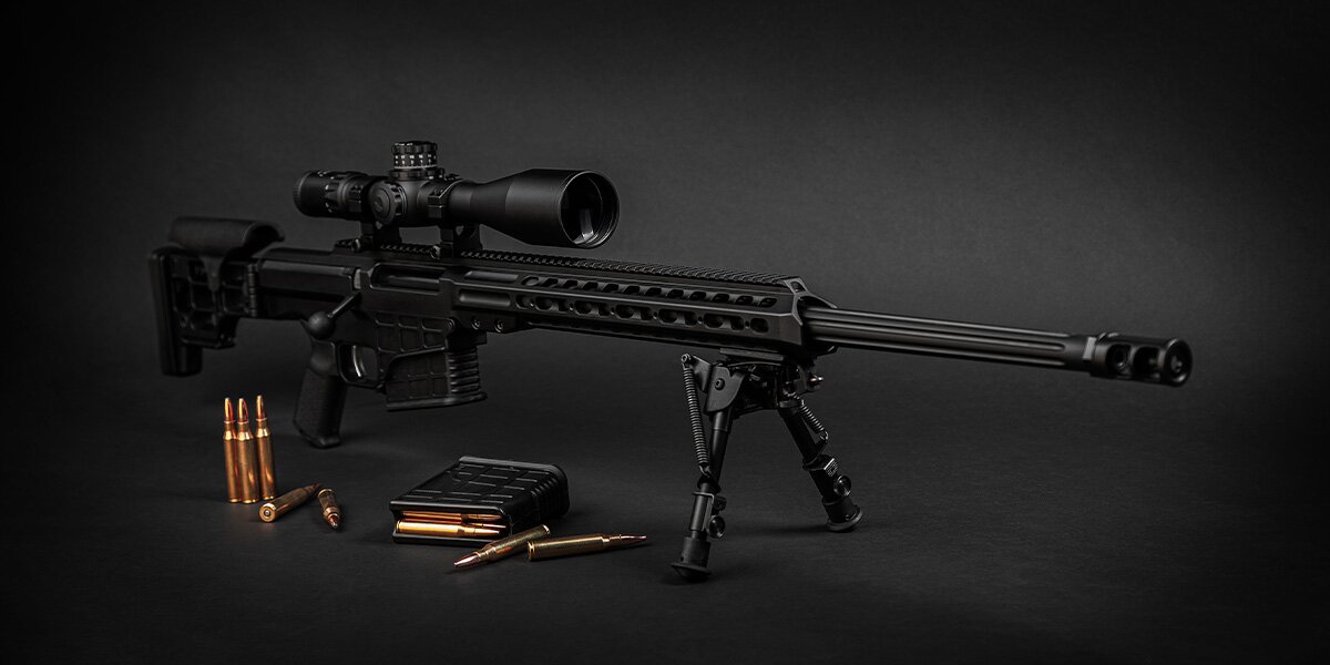 modern bolt action rifle