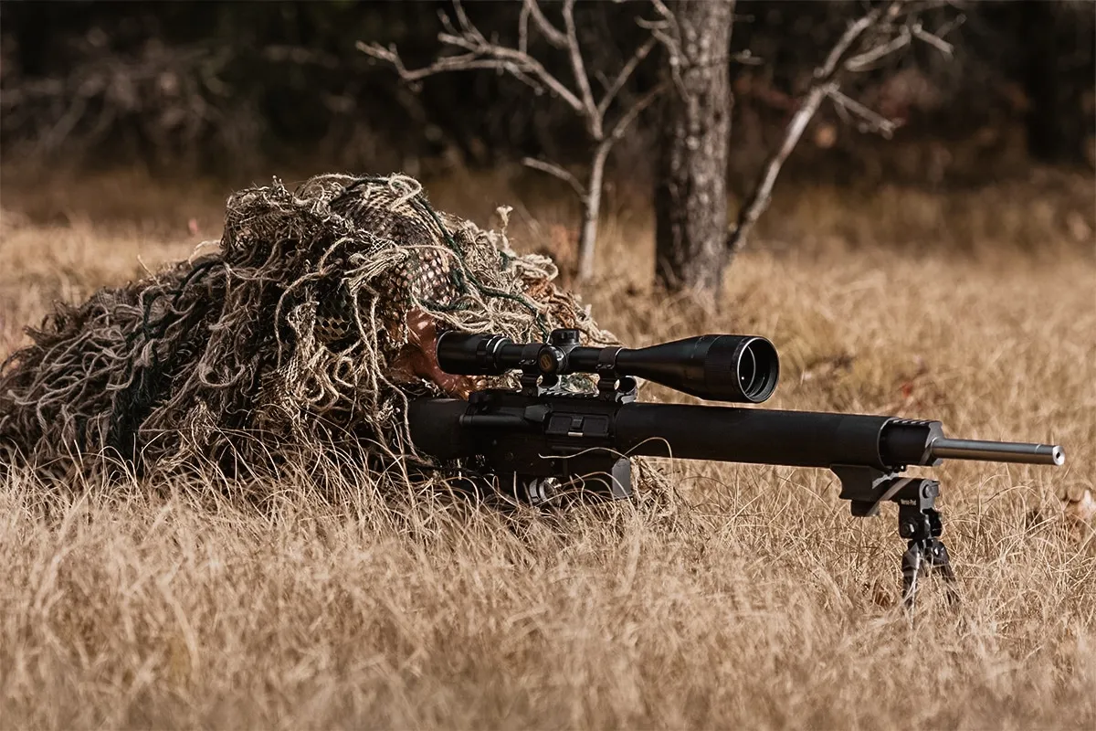 The Hunting Ghillie Suit Came First and Was Adopted by Snipers