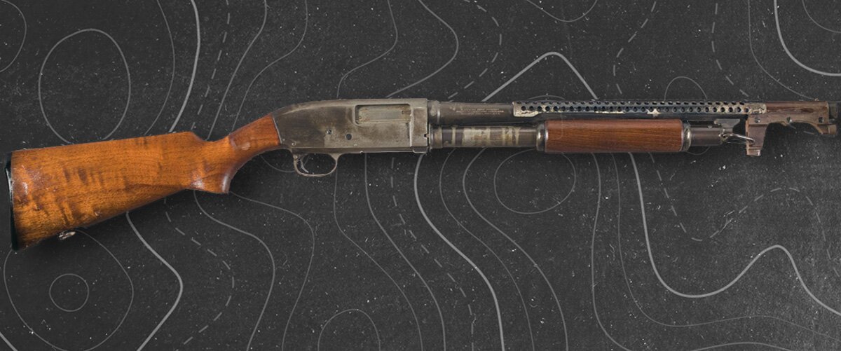 Primarily used in WWII, the M620 was based on a John Browning design. military shotguns