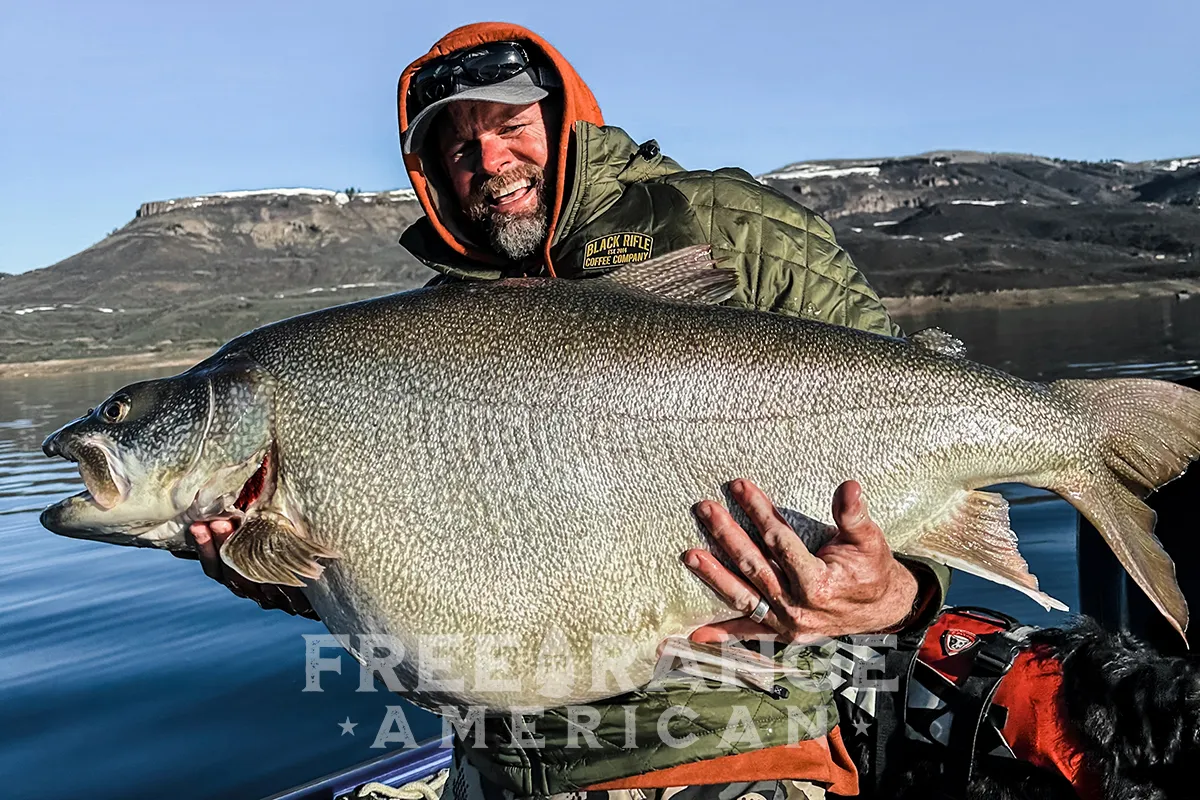 world record lake trout