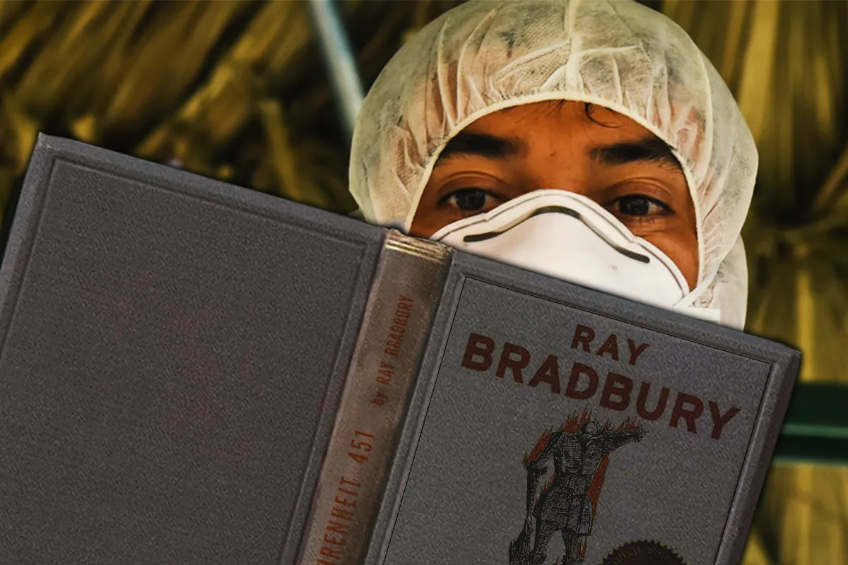 Take your mind of COVID-19 by catching up on some classic lit. Photo courtesy of the U.S. Air Force; graphic by Luke Ryan/Coffee or Die.