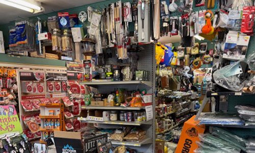 Hardware and tools at Moninghoff Appliance and Supply.