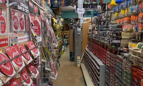 Fasteners and tools at Moninghoff Appliance and Supply.