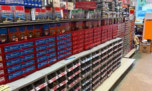 Fasteners at Moninghoff Appliance and Supply.