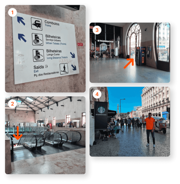 [Lisbon] Rossio Station Inside