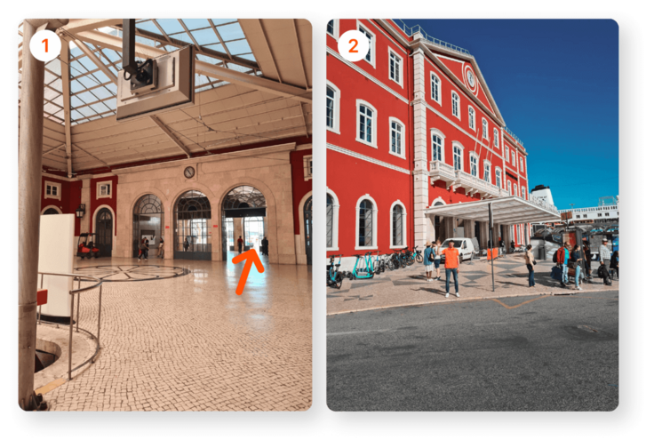 [Lisbon] Santa Apolonia Inside