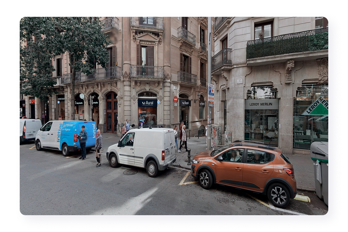 Close to Plaza Cataluña