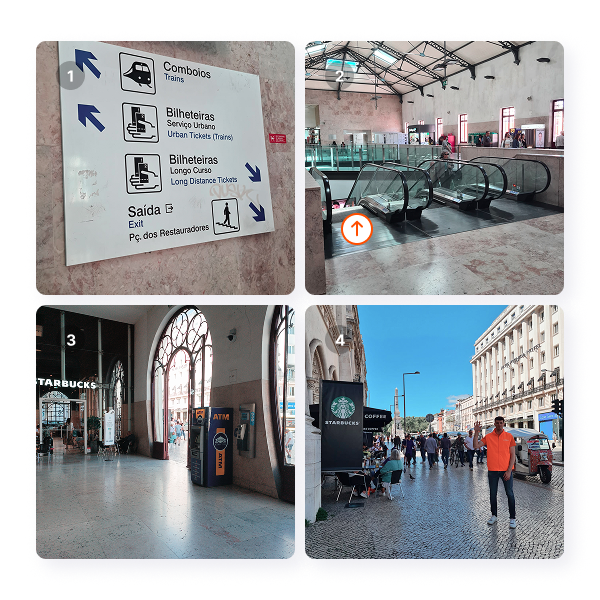 [Lisbon] Rossio Station Inside