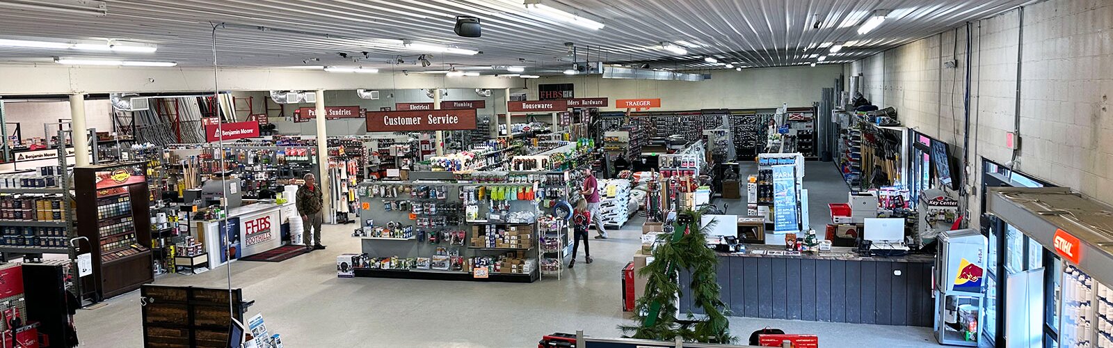 Foothills store interior