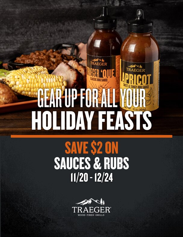 Sauces & Rubs promotion