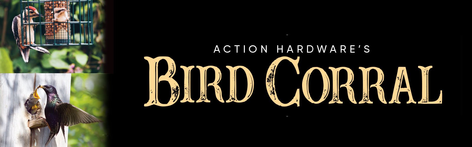 Action Hardware Bird Corral