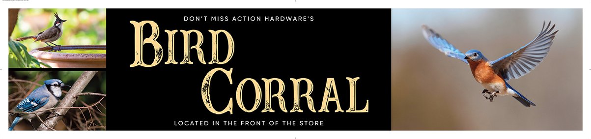 Action Hardware Bird Corral