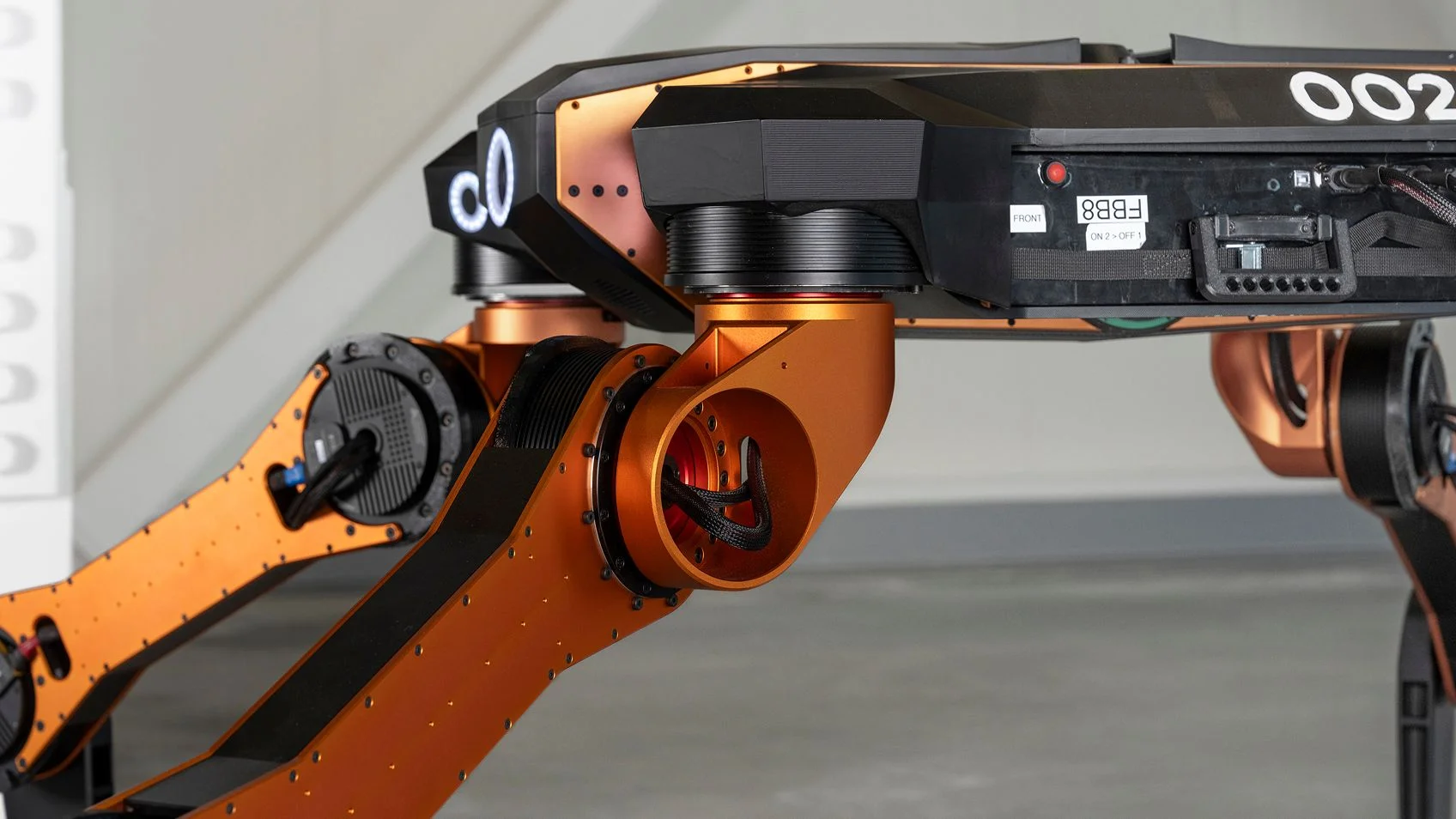 The All3 Mantis autonomous construction robot