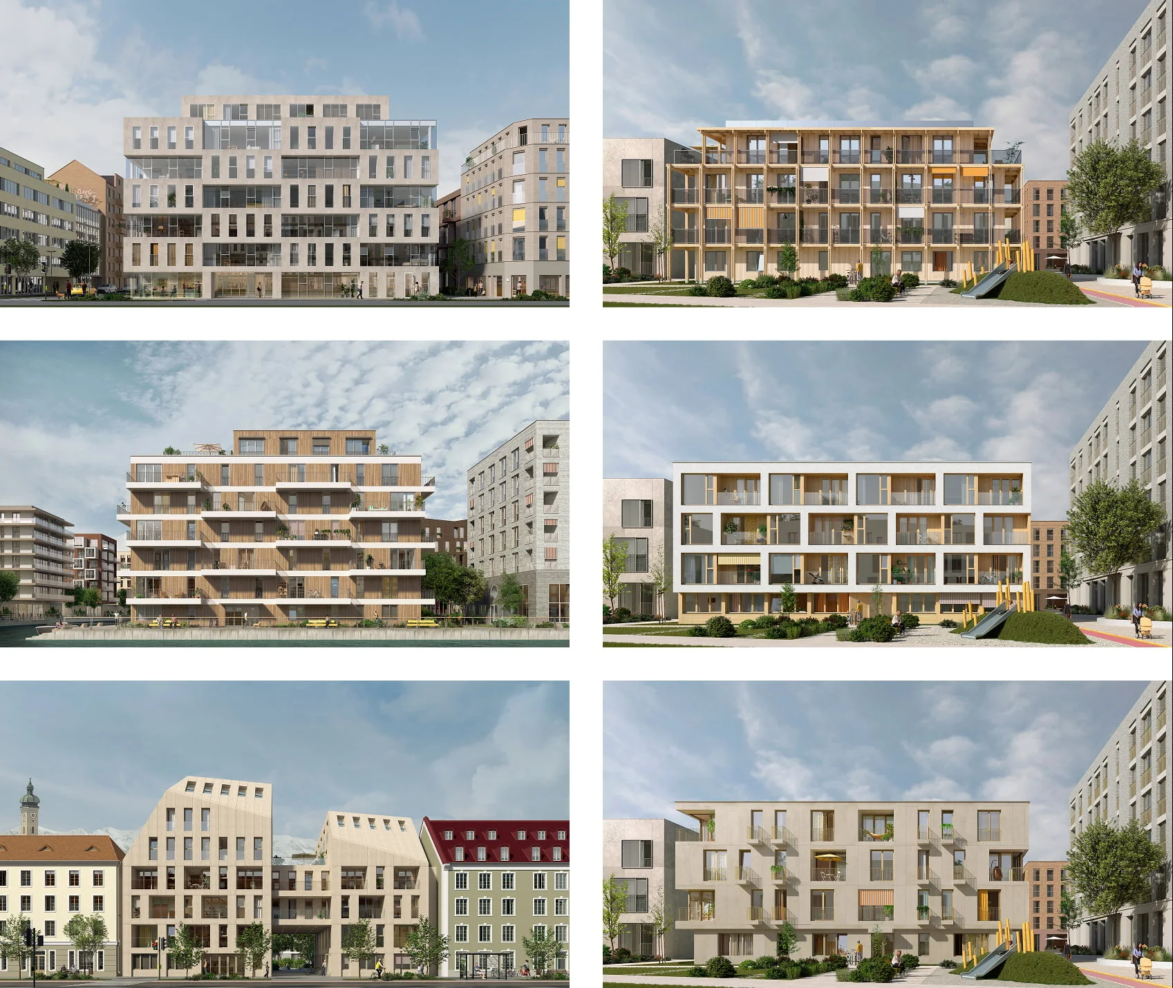 All3 bietet voll­stän­di­ge Design­fle­xi­bi­li­tät, jeden Stil und jede Form zu bauen.