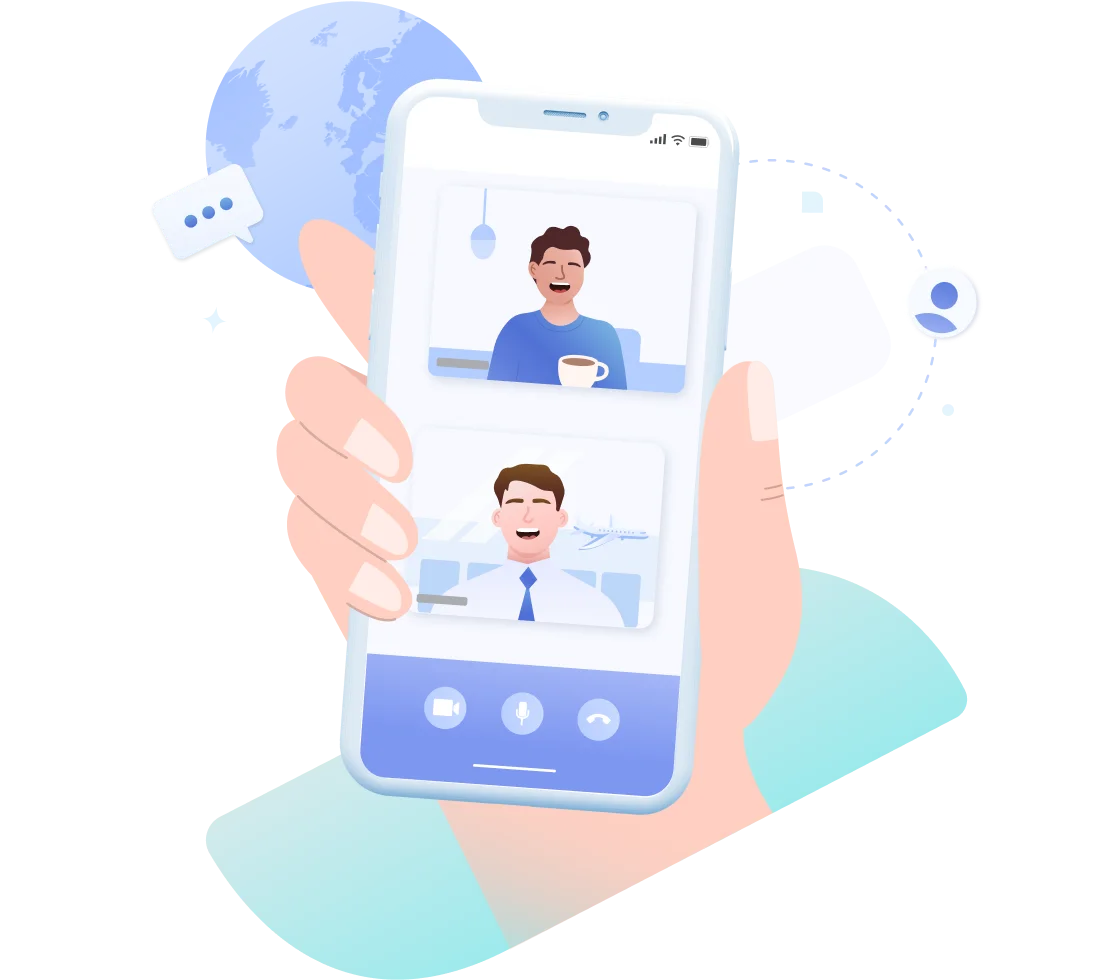 Airalo SMBs Hero illustration