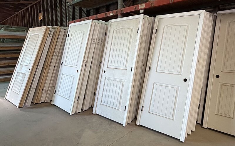 Doors available at Johnston Wholesale Lumber.