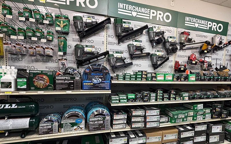 Roofing supplies at Johnson Wholesale Lumber.