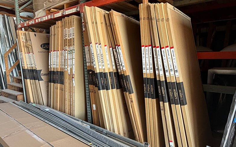 Doors available at Johnston Wholesale Lumber.