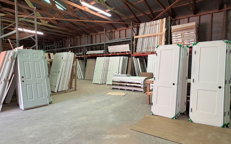 Doors available at Johnston Wholesale Lumber.
