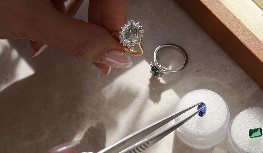 Gemstone Engagement Rings