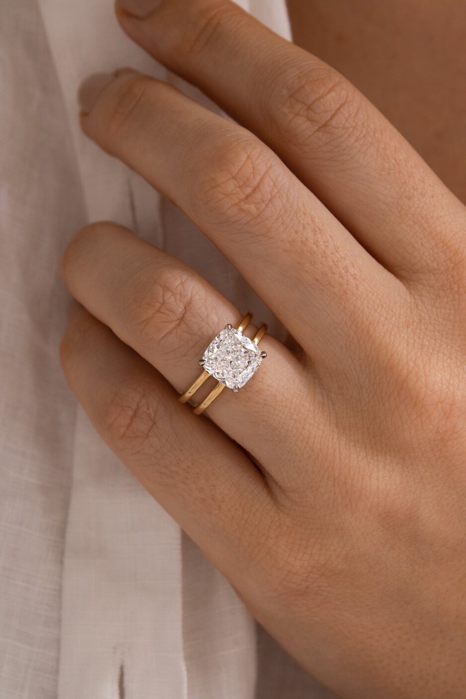 Kate Yellow Gold Engagement Ring