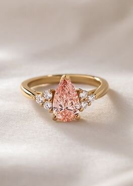 Pink Pear Isabella - 1.20ct