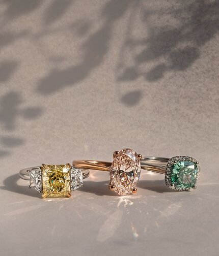 Fancy Coloured Diamonds