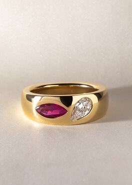 Chunky Ruby & Diamond