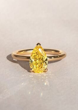 Yellow Pear Chelsea - 1.50ct