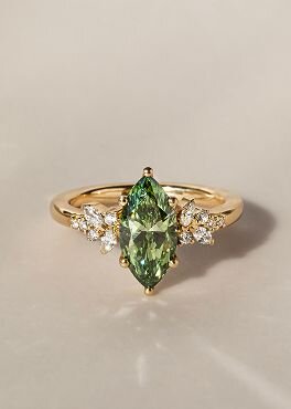 Green Marquise Sphinx - 1.54ct