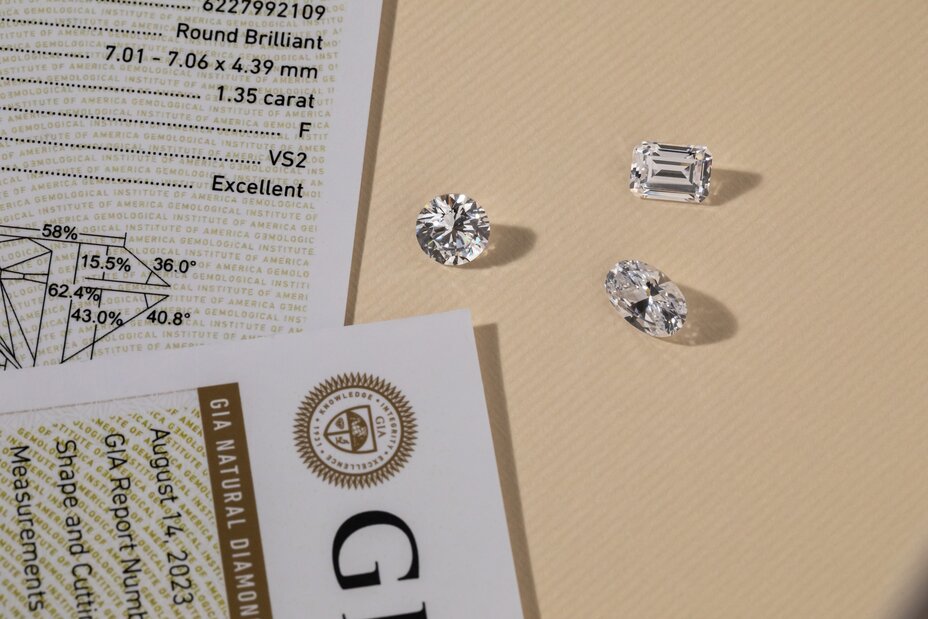 GIA & IGI Certified Diamonds