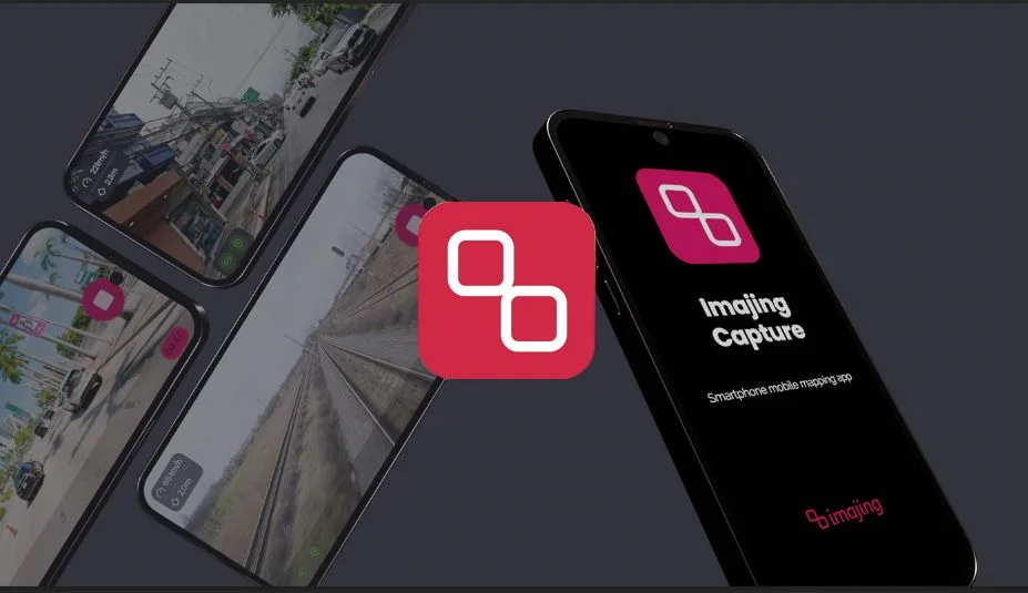 Relevé de terrain réalisé avec l’application smartphone Imajing Capture