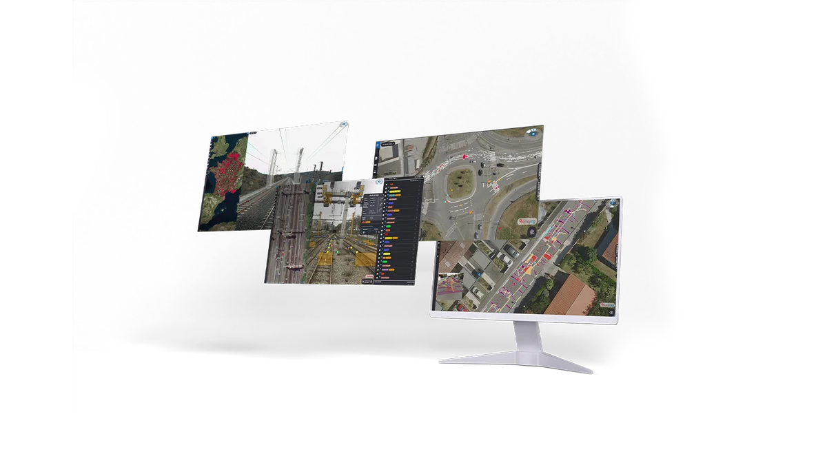 L’application web imajnet® Gecko affichée sur plusieurs écrans