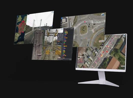 Imajnet AI multi-screen infrastructure monitoring platform