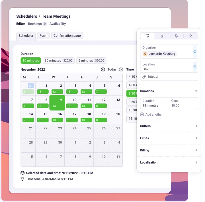 Scheduling