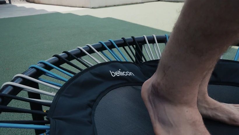 Rehab training on the Bellicon- also for professional athletes.