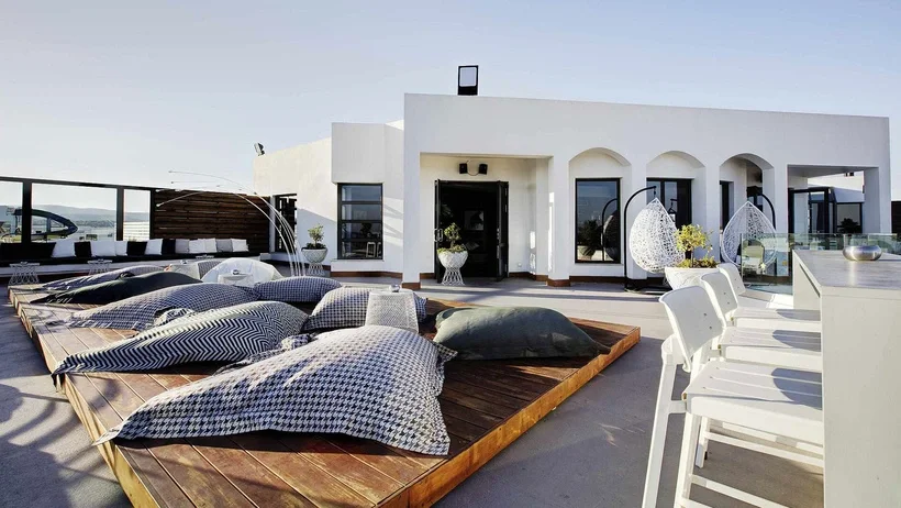 Rooftop des Hotels Plimmiri.