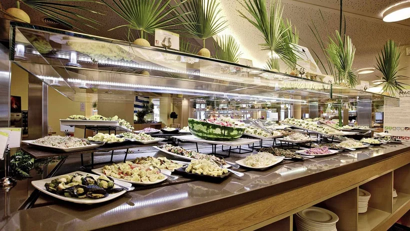 Buffet des Hotels Plimmiri.