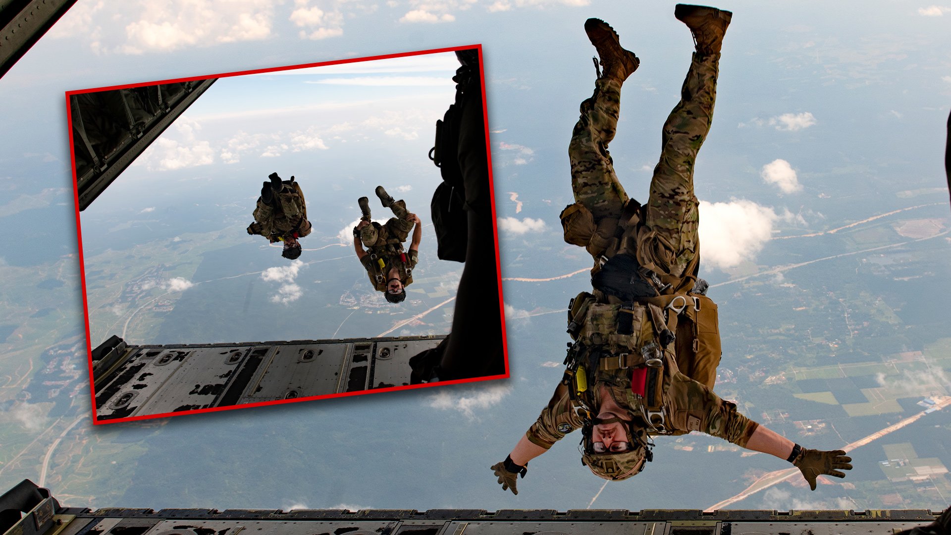 Air Force PJs Just Go for It on Jump Exits During Malaysian Search and ...