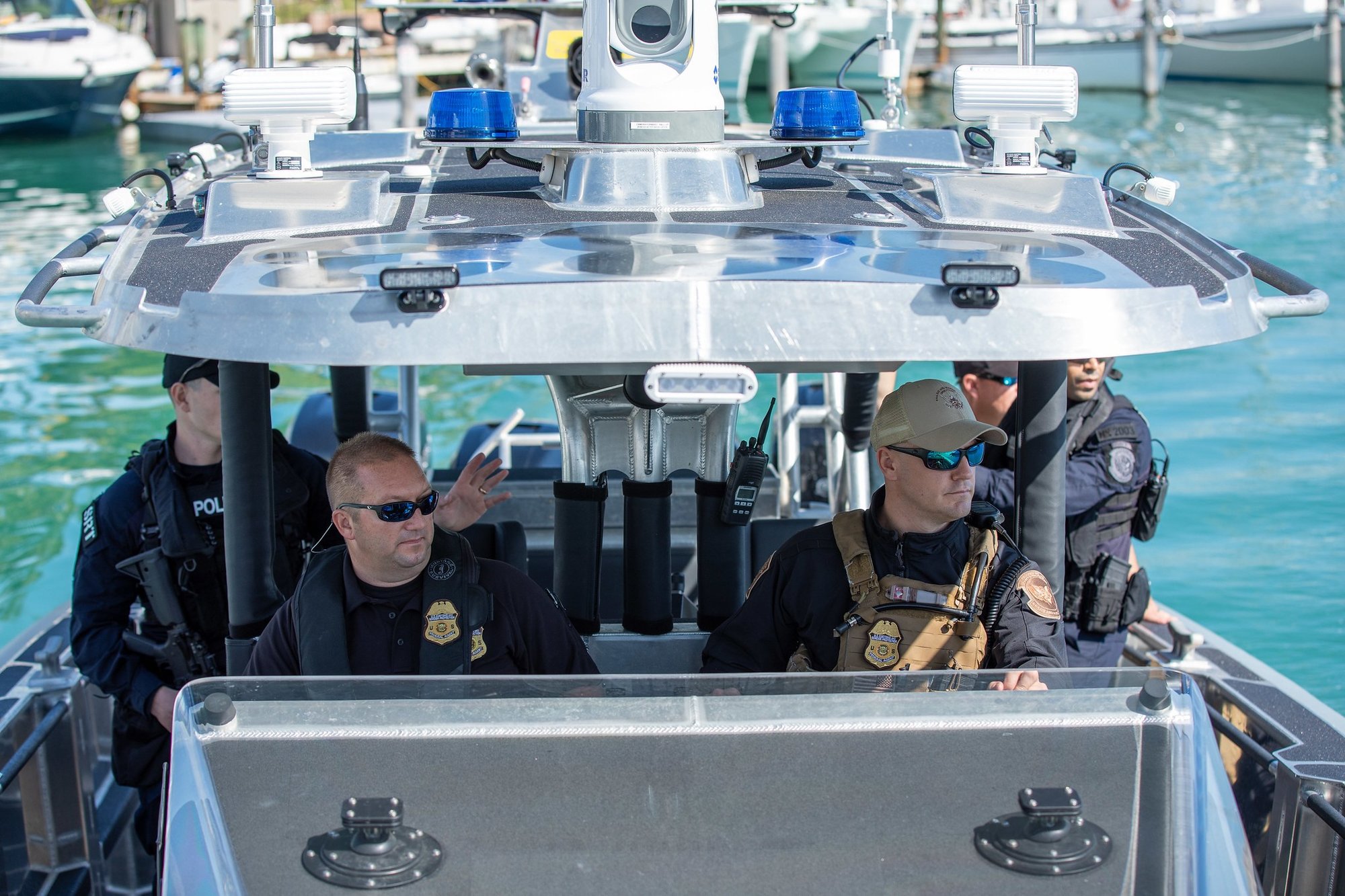 US Customs and Border Protection Operators Save Woman Crushed in ...