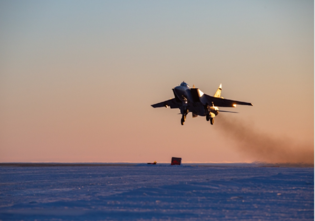 Moscow Sends MiG31 Fighters to Remote Arctic Base for Duty’