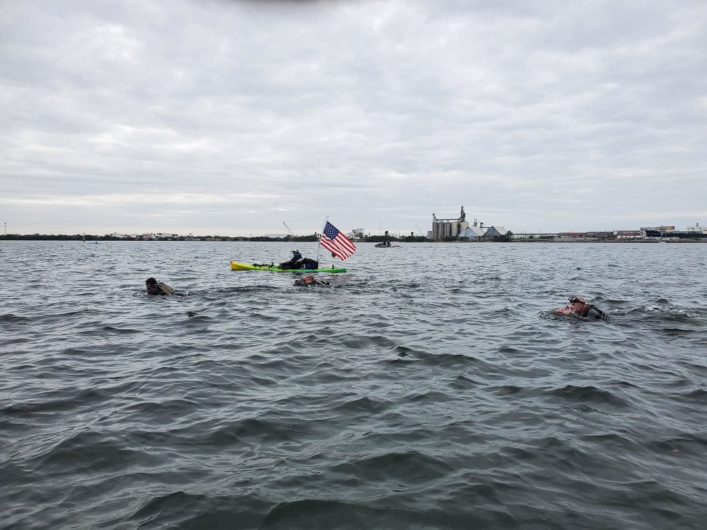 To Honor Fallen SEALs, the Tampa Bay Frogman Swim Goes On Despite the