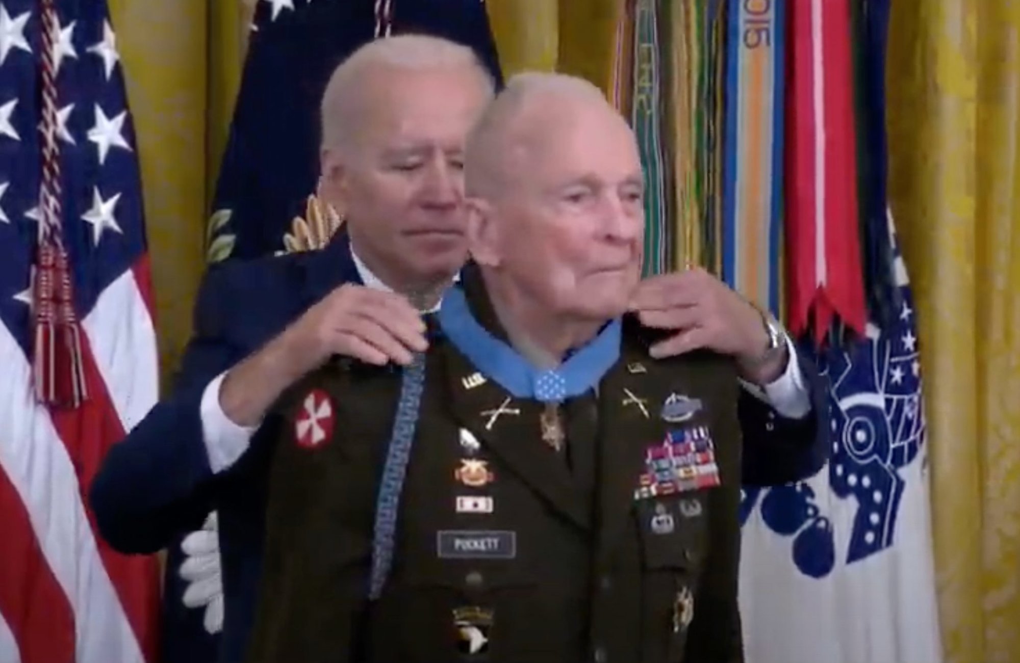 ‘long Overdue’ — Biden Presents Medal Of Honor To Legendary Ranger Col 