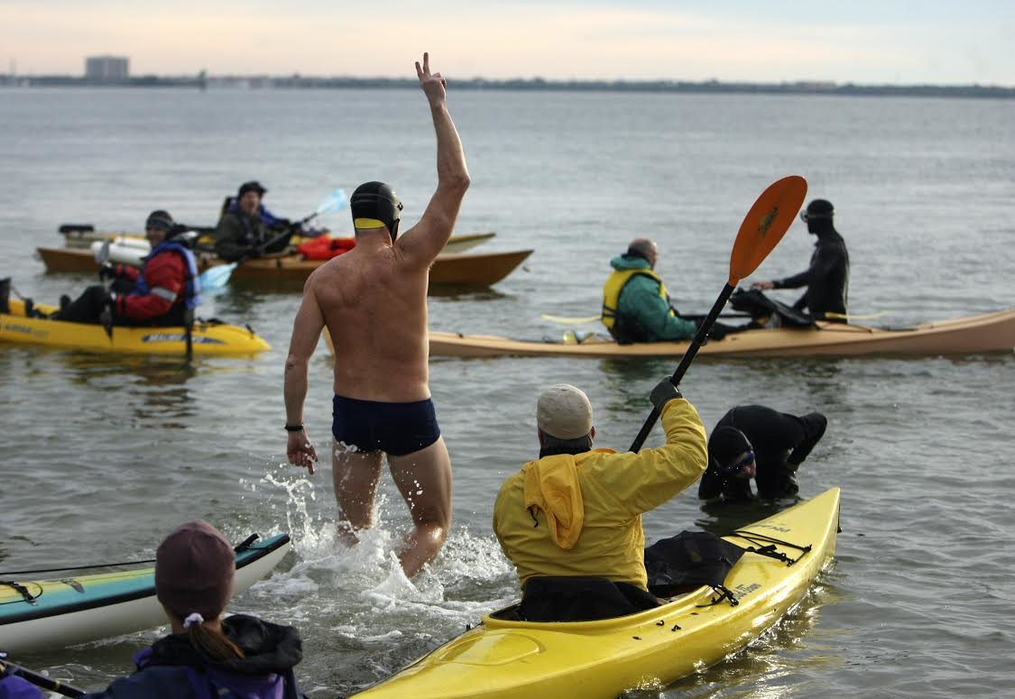 To Honor Fallen SEALs, the Tampa Bay Frogman Swim Goes On Despite the