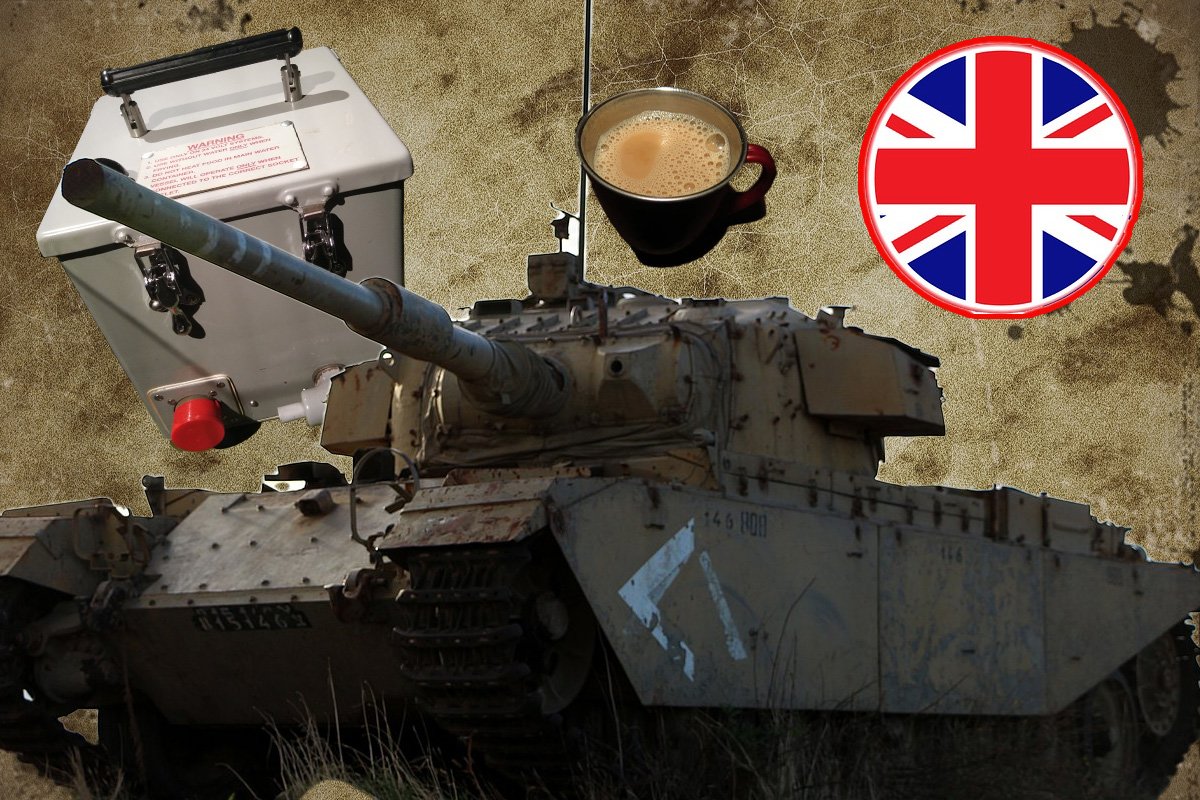 Combat Tea Party Why Tea Kettles Are Installed in British Army Tanks