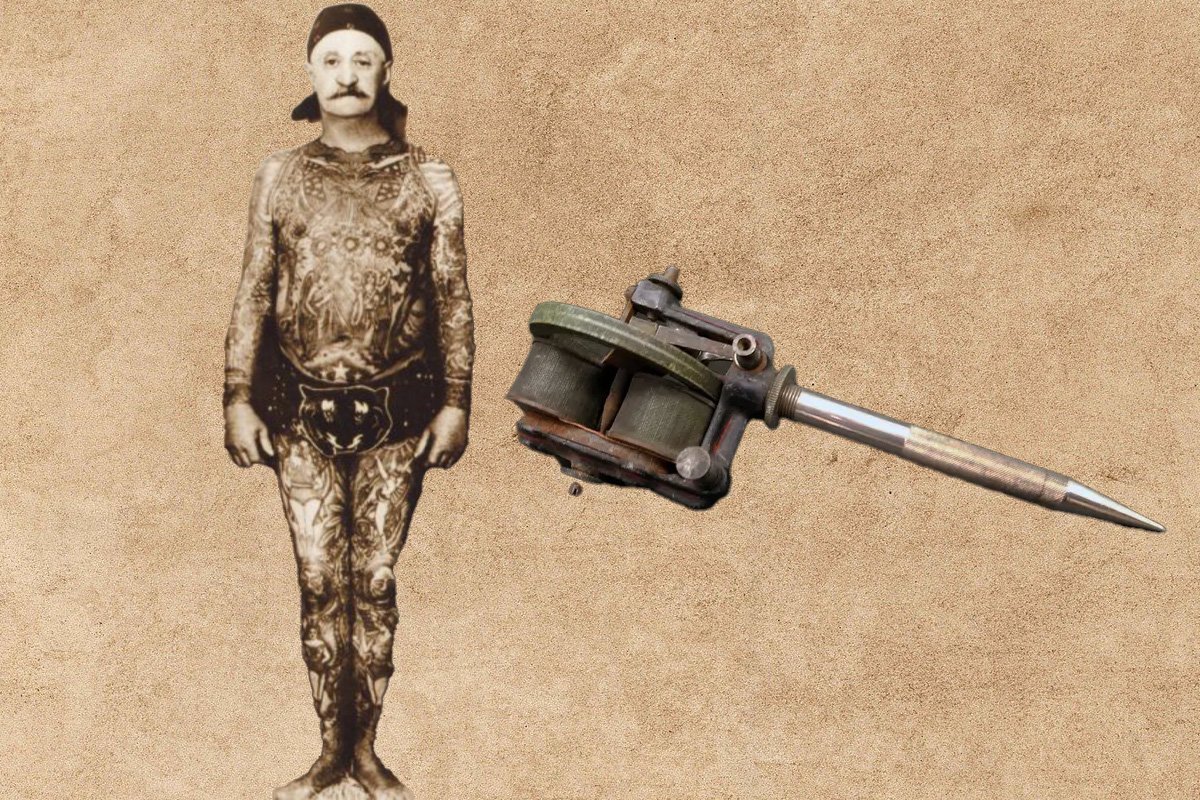 That Time A Sailor Screwed Edison Out of Creating The First Tattoo Machine