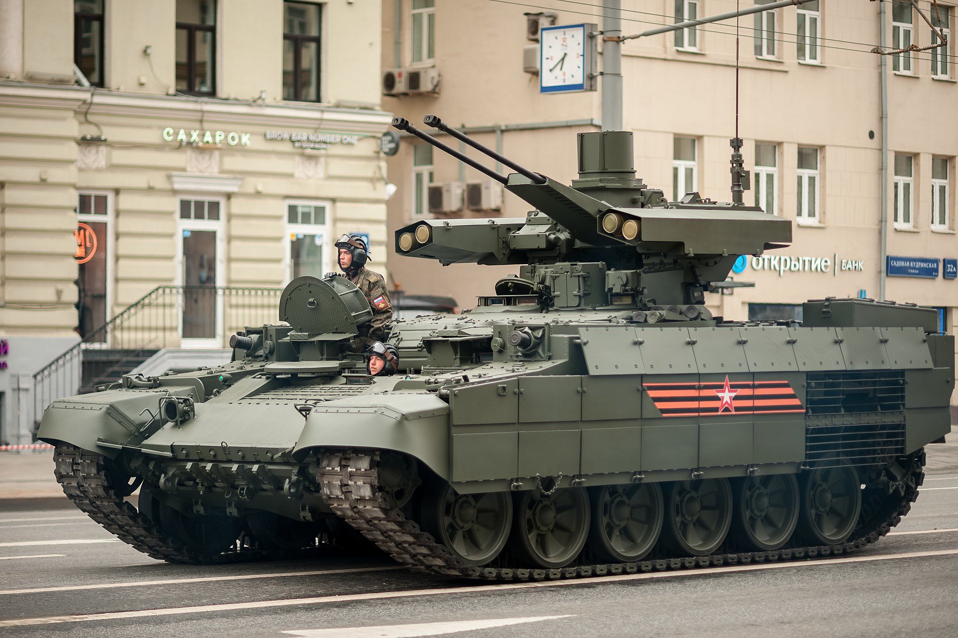 Russia Field-Tests Its Armored ‘Terminator’