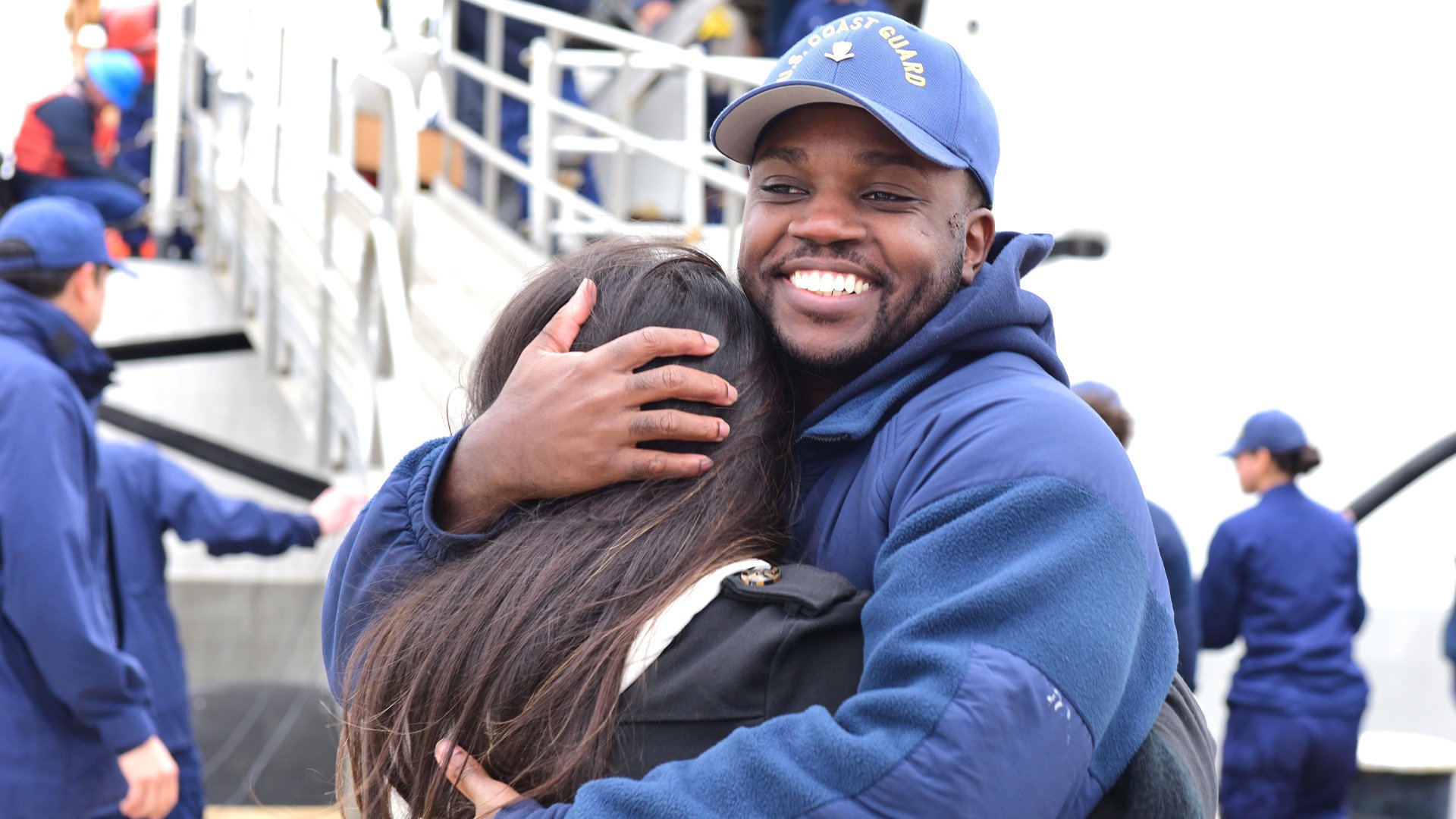Carolina Homecoming Caps Cruise of Coast Guard Cutter Hamilton | Coffee ...