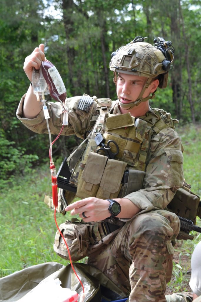 This Is How Rangers Are Performing Blood Transfusions on the Battlefield